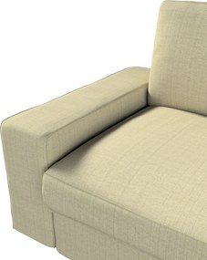 Poťah na sedačku Kivik (nerozkladá sa, pre 3 osoby) farba produktu béžová látka zapletaná