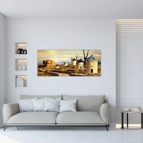 Obraz - Veterné mlyny (120x50 cm)