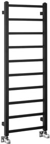 Sapho Sapho, METRO LIGHT vykurovacie teleso 400x1140 mm, čierna matná, IR445TB