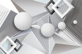 Geometrický abstraktný obraz (90x60 cm)