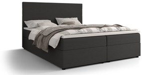 Manželská posteľ Boxspring 140 cm Locos Comfort (tmavosivá) (s matracom a úložným priestorom). Vlastná spoľahlivá doprava až k Vám domov. 1056123