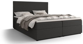 Manželská posteľ Boxspring 140 cm Locos (tmavosivá) (s matracom a úložným priestorom). Vlastná spoľahlivá doprava až k Vám domov. 1046697