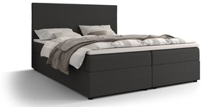 Manželská posteľ  Boxspring 140 cm Locos (tmavosivá) (s matracom a úložným priestorom). Vlastná spoľahlivá doprava až k Vám domov. 1046697
