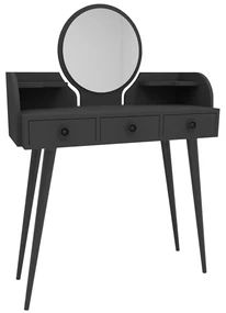 Kozmetický stolík Elegans Anthracite