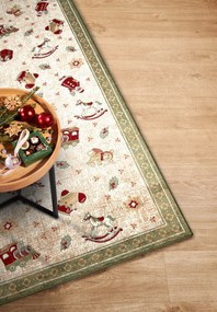 Villeroy & Boch Behúň Toy's delight so strihaným vlasom 106218 Green, Multicolor, 80x200, zelená, obývacia izba