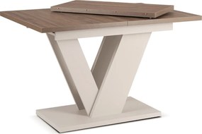 Jedálnský rozkladací stôl ARES orech/kašmír