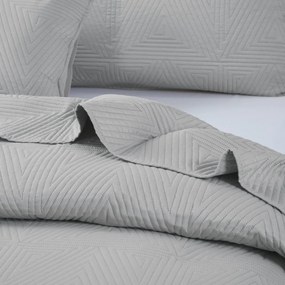 Prehoz na posteľ TRIO sivý Rozmer: 200x220 cm
