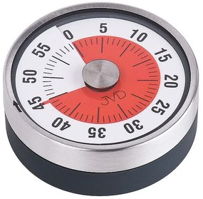 Kuchynská minútka JVD DM77.3, mechanická, nerezová oceľ
