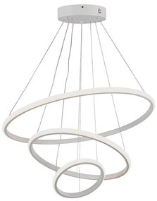 LED Luster na lanku LED/32W/230V 3000K biela