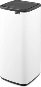 Biely dotykový oceľový odpadkový kôš 30 l Bo Touch – Brabantia