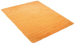 Plyšový koberec TOP - HORČICOVO ŽLTÝ