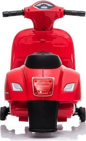 LEAN CARS Vespa GTS 300 Mini skúter na batérie Červená