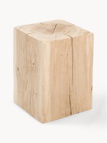 Taburetka z dubového dreva Block