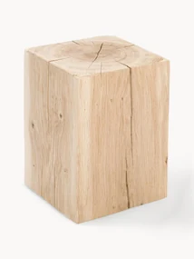 Taburetka z dubového dreva Block
