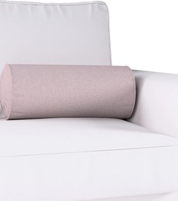 Valcový vankúš so záhybmi farba produktu ružová látka zapletaná