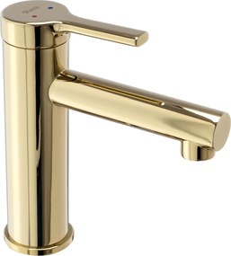 Rea Pixel, umývadlová batéria h-165, zlatá lesklá, REA-B2018