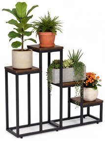 ModernHome Stojan na kvety - 4 police, ModernHome