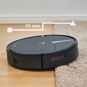 Niceboy ION Charles i4 - Inteligentný robotický vysávač 2v1 4400 mAh Wi-Fi čierna + DO