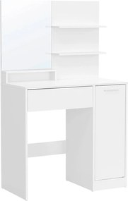 XXXLutz TOALETNÝ STOLÍK, biela, 80/40/132 cm Boxxx - Online Only drobný nábytok - 002543007129