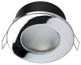 HALOGEN svietidlo na zapustenie do kúpeľne hermetické AQUS GU10 LUMILED chróm IP44 FIXED