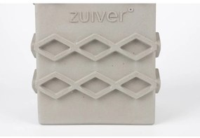 Svetlosivá váza z betónu Graphic – Zuiver