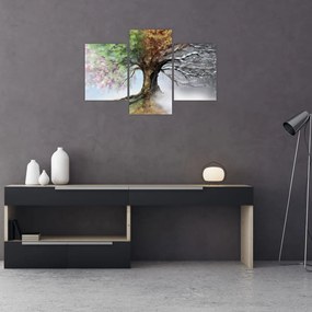 Obraz - Strom štyroch ročných období (90x60 cm)