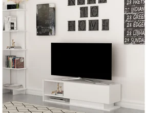 TV stolík/skrinka Damla (biela) . Vlastná spoľahlivá doprava až k Vám domov. 1102065