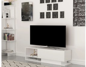 TV stolík/skrinka Damla (biela) . Vlastná spoľahlivá doprava až k Vám domov. 1102065