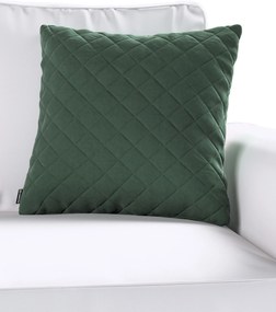 Obliečka Kinga pikovaná 43 x 43 cm farba produktu zelená látka lesklá, zamatová