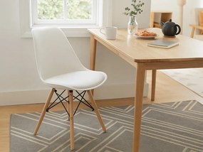 CH Jedálenská stolička Theo II - biela