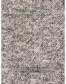 Sivý prateľný koberec 240x340 cm Rocco Taupe – Elle Decoration