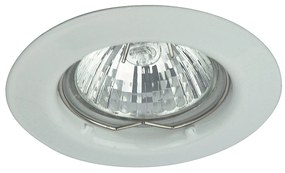 RABALUX Zapustené bodové svetlo SPOT RELIGHT, 1xGX5,3, 50W, 8cm, okrúhle, biele