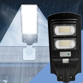 BERGE Solárna pouličná LED lampa MARAKESZ - 60W - PIR