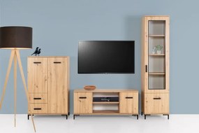 Obývacia stena REVO, dub artisan