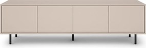 Široká TV skrinka Flax, 200 cm, béžový kašmír