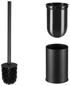 Aqualine - Nástenná WC štetka SAMBA čierna