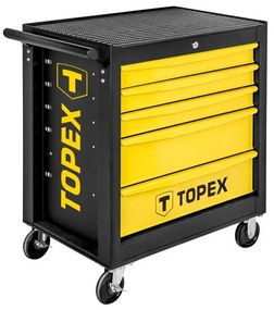Dielenský vozík TOPEX - 5 šuflíkový | 79R501