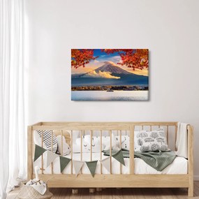 Obraz - Japonsko, Hora Fudži (90x60 cm)