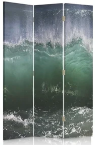 Gario Paraván Sila morskej vlny Rozmery: 110 x 170 cm, Prevedenie: Otočný paraván 360°
