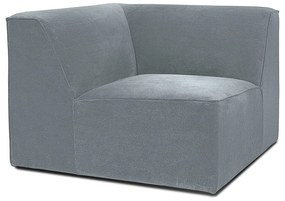 Sivý menčestrový modul pohovky (variabilný) Sting – Scandic