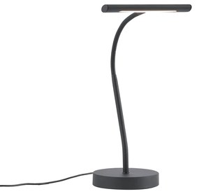 Stolná lampa Art Deco čierna vrátane LED - Tableau