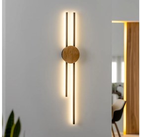Brilagi - LED Nástenné svietidlo WOODY COLLINE LED/15W/230V 80 cm dub