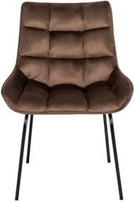 Stolička Saranda zamat - hnedá