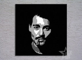 Ručne maľovaný POP Art obraz Johnny Depp | rôzne rozmery