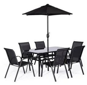 | Záhradný set so slnečníkom Ramada (1x stôl + 6x stolička) | 11640014