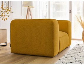 Okrovožlté kreslo Zephyr – Bobochic Paris