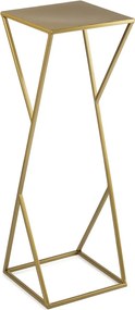 STOJAN NA KVETINÁČ LOFT3 70X24X24 CM ZLATÁ