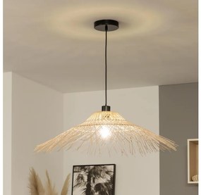 Brilagi - LED luster na lanku CERIA BOHO 1xE27/40W/230V priemer 100 cm bambus
