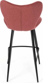 Barová stolička červená AUB-1068 RED2