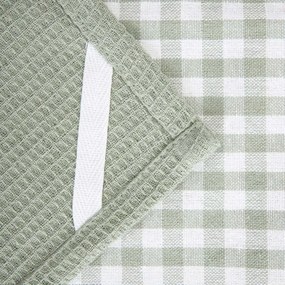 Sada kuchynských utierok ALAMBRA zelená / biela 766350